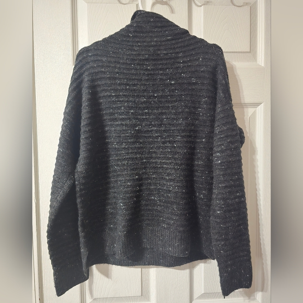 Madewell Donegal Belmont Mockneck Textured Knit Wool Blend Sweater, EUC! - Picture 8 of 11